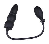 Plug anale Gonfiabile Enorme Butt Plug Anale con Sfera di Metallo Grande Dilatatore Anale Silicone Enorme Pompa per L'ano Massaggiatore Prostatico Espandibile Giocattoli Sessuali (Tipo E)
