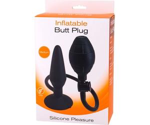 Plug anale gonfiabile LARGE 16,5 x max 10 cm inserto ano stimolante anal