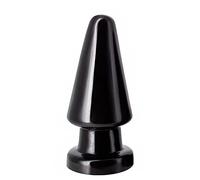 Plug anale Grandi giocattoli del sesso anale Stimolatore dell'espansione dell'ano Tappi di testa di dimensioni enormi Massaggio prostatico Giocattoli della masturbazione dell'ano (A036-Nero)