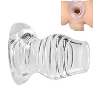 Plug anale Hollow Tunnel anale Butt Plug - Plug anale in silicone Espansore anale Dildo Plug ano Massaggio prostatico Dilatatore vaginale Giocattolo sessuale per coppie Donne Uomini