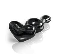 Plug anale Hot cuore rosa nero grande Masturbatore Sex Machine enormi perline anali butt plug dildo Butt Training Plugs giocattolo del sesso Per uomini donne