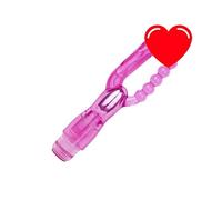 Plug anale Il sesso morbido del doppio vibratore del silicone gioca il massaggio dello stimolatore della spina anale del dildo delle coppie
