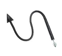 Plug anale in acciaio for coda del diavolo BDSM Massaggio del punto G Butt Plug Demone Cosplay Frusta coda Giocattolo del sesso anale for donne uomini (Color : Steel Anal Plug A)