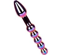 Plug anale in cristallo, dildo in vetro, stimolante e silenzioso