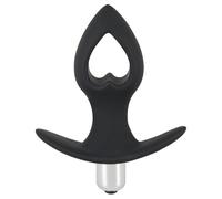 plug anale in silicone Black Velvets Vibrating Plug