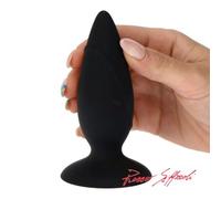 Plug anale in silicone con ventosa dilatatore butt dildo piccolo fallo liscio
