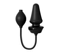 Plug anale in silicone dilatatore gonfiabile maxi dildo indossabile butt liscio