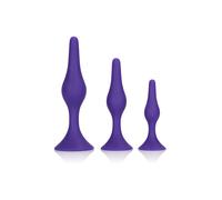 Plug anale in silicone kit mini maxi dilatatore butt piccolo dildo indossabile