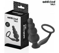 Plug Anale in Silicone Medico Gradual con Anallo Fallico erezione Dilatatore