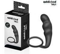 Plug Anale in Silicone Medico Ripple con Anallo Fallico erezione Dilatatore 3,2