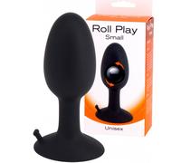 Plug Anale indossabile Roll Play Small Silicone con Sfera Interna 8 cm