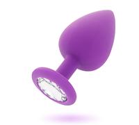 Plug Anale Intense Shelki S - Silicone, Lilla