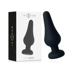 Plug anale intenso pipo l silicone nero 13 cm 1 St