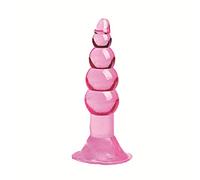 Plug anale Jelly Color Butt Plug Giocattoli del sesso anale in silicone Giocattoli adulti dell'ano Massaggiatore della prostata Giocattoli anali