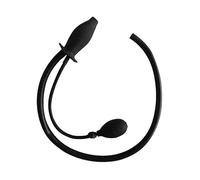 Plug anale Lattice Gonfiabile Bocca Bavaglio Douche Silicone Siringa Doccia Pulizia Cava Bavaglio Orale Anale Butt Plug Giocattolo Del Sesso per coppia Gay