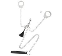 Plug anale Manette anali in metallo Manette per adulti SM Bondage Masturbatore della prostata Coppia Flirt Massaggiatore Giocattoli del sesso