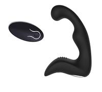 Plug anale Massaggiatore Per Silicone 7 Modalità Vibratore anale Butt Plug Masturbatore maschile Per Giocattolo del sesso per adulti Stimolare