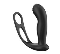 Plug anale Massaggio alla prostata Vibratore Plug anale Giocattoli del sesso Stimolatore App Telecomando Butt Plug Anello di ritardo (senza scatola)