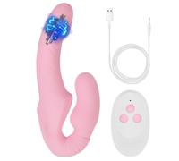 Plug anale Masturbatore anale Giocattoli sexy per adulti Macchina del sesso Giocattoli sessuali Per Masturbazione wireless lesbica Strap-on Vibratore G Spot Doppio