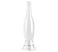 Plug anale Masturbatore con plug anale del punto G del pene di birra erotica della macchina del sesso del dildo di cristallo da 7,8 pollici Per Giocattoli del sesso degli uomini delle donne