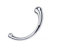 Plug anale Masturbatore in metallo puro a due estremità Dildo Anal Plug Butt Plug Per Coppia gay Doppio Estrarre G-Spot P-Spot Macchina del sesso Giocattoli del sesso