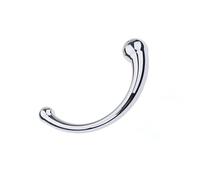 Plug anale Masturbatore in metallo puro a due estremità Dildo Anal Plug Butt Plug Per Coppia gay Doppio Estrarre G-Spot P-Spot Macchina del sesso Giocattoli del sesso