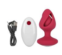 Plug anale Masturbatore Macchina del sesso Vibratori Plug anale Giocattoli del sesso Butt plug Portatile Impermeabile Wireless Per Coppia Uomo Donna 10 modalità
