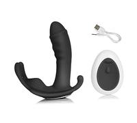 Plug anale Materiale: gel di siliceDimensioni: come mostrato nell'immagineColore: viola/rosa caldo/neroAlimentazione: ricarica USBIl pacchetto include:1*Vibratore+1*Telecomando Controllo +1 *Box+1 * Cavo USBLa tua privacy è la massima importanza per noi. Promettiamo di inviare i tuoi prodotti in condizioni segrete, la confezione senza immagini e parole sul sesso.