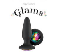 Plug anale maxi in silicone con pietra big dilatatore dildo liscio butt grande