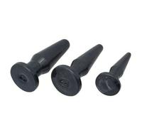 Plug anale MINI kit dilatatore MAXI dildo anal butt set fallo indossabile liscio