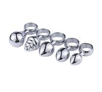 Plug anale Mini metallo anale butt plug tallone massaggio giocattoli del sesso Per donne uomini masturbazione coppie che flirtano giochi per adulti prodotti