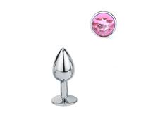 Plug anale Mini piccolo medio grande set cuore di cristallo rotondo oro arcobaleno perline anali in metallo butt plug inserto per gioielli vibratore giocattolo del sesso