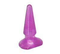Plug anale morbido dilatatore piccolo dildo fallo mini liscio uomo e donna butt