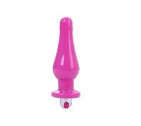 Plug anale Morbido gel di silice Plug anale 10 velocità vibratore anale con vibratore giocattoli sessuali Per donna proiettile vibratore butt plug Per uomo masturbatore gay