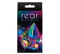 Plug anale Mulitcolor Heart M