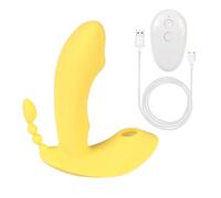 Plug anale Mutandine senza fili Vibratore 10 Modalità Perline anali Masturbatore Donne G Spot Macchina del sesso Giocattoli del sesso Per Donne Giocattoli sexy per adulti