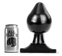 Plug anale nero dildo anale 19 cm - Profondità: 110 mm, Couleur: Nero, Rayon: Couple, Larghezza: 190 mm, Lunghezza: 110 mm