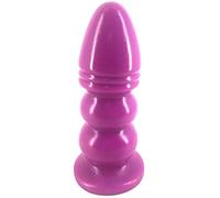 Plug anale oversize Butt Plug Silicone Grandi sfere anali Fallo anale Realistico con ventosa Stimolazione della prostata Massaggio vaginale Masturbazione Giocattolo sessuale per donne Uomini(Lila)