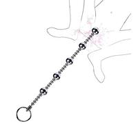 Plug anale palline anali catena anale in acciaio inossidabile butt plug perline anali palline plug perle palline d'amore in metallo massaggiatore prostatico masturbatore giocattolo del sesso 20 mm