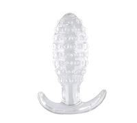 Plug anale Particelle Anale Pulg Jelly Butt Plug G-spot Massaggiatore della prostata Prodotti per adulti Ano Giocattoli del sesso per donna Uomo Gay
