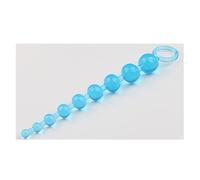 Plug anale Perle di cuore Soft Anal Plug ano Giocattoli Big Balls Silicone G-Spot Stimolante per coppie Butt Plugs Masturbatore anale sexy per adulti (GS09)