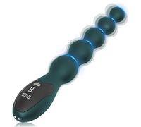 Plug anale Perline anali vibranti Butt Plug Per Uomini Donne Vibratore anale Palline anali Masturbatore per uomini Macchina per il sesso con dildo con schermo digitale a LED