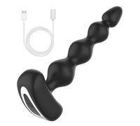 Plug anale Perline anali vibratore ricarica magnetica 9 velocità uomini butt plug donne masturbazione macchina del sesso dildo giocattoli sexy per adulti