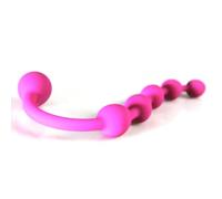 Plug anale Perline Plug anale Doppio Dong Giocattoli del sesso per adulti Per Donna Palline lesbiche Coda di catena Dildo Giocattolo di testa Masturbatore Macchina del sesso Giocattoli sexy per adulti