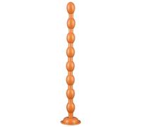 Plug anale Perline rotonde di gel di silice di lunghezza prolungata Plug anale Dildo Masturbatore Ano Giocattoli anali Giocattoli del sesso 50CM Lungo Butt Plug
