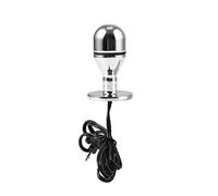 Plug anale Piccolo elettrico Butt Plug in metallo Stimolazione bipolare Palline anali Plug Giocattolo di controllo dell'unità di massaggio della prostata