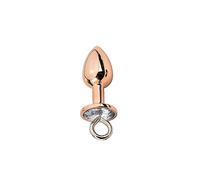 Plug anale Piccolo medio grande perline anali Butt plug Morsetti per capezzoli di perle Set con catena Clip per seno in metallo Bondage Coppia Gioco giocattolo