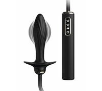 Anal Fantasy Auto Throb Inflatable Plug Black