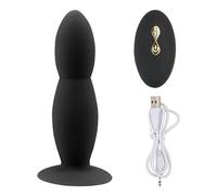 Plug anale Plug anale a 10 velocità con potenti giocattoli sessuali telecomandati senza fili Per Macchina del sesso con vibratore anale per donna e uomo