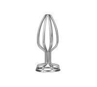 Plug anale Plug anale cavo in metallo Giocattoli adulti del sesso Massaggio alla prostata Giocattoli anali in acciaio inossidabile DildoToys Per Uomini Donne 18+ (Plug anale S)